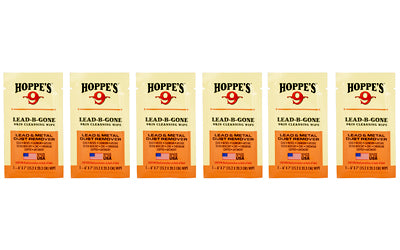 HOPPES LEAD BE GONE WIPE 6 COUNT