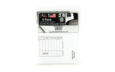PROSHOT 23"X35" B27 SILH 5PK