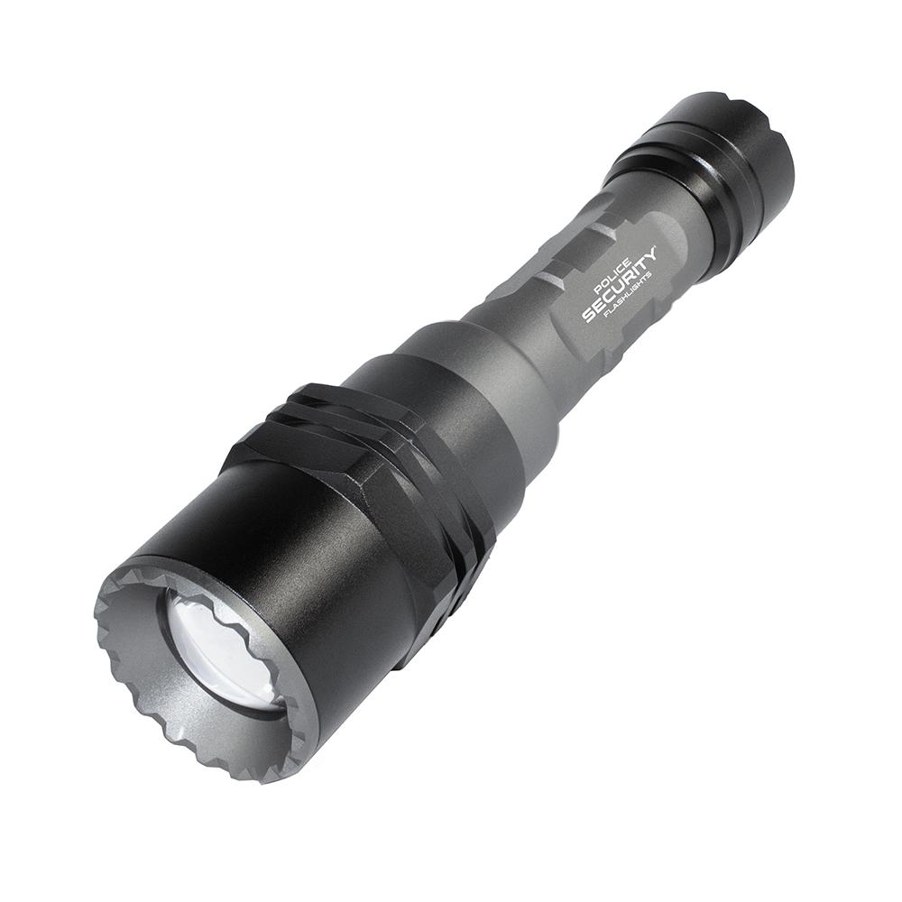 Police Security Flashlights Flashlights|Flashlights &amp; Accessories LB Marketing Inc DBA Police Security Flashlights Police Security Flashlights Long Throw Flashlight 700 Lumens Black 1/3 Mile