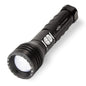 Police Security Flashlights Flashlights|Flashlights &amp; Accessories LB Marketing Inc DBA Police Security Flashlights Police Security Flashlight Twin Power Long Throw LED Flashlight 450 Lumens Black
