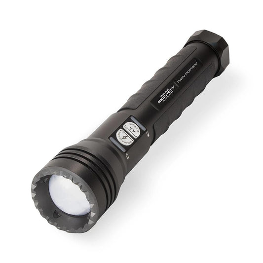 Police Security Flashlights Flashlights|Flashlights &amp; Accessories LB Marketing Inc DBA Police Security Flashlights Police Security Flashlights Long Throw LED Flashlight 1000 Lumens Black