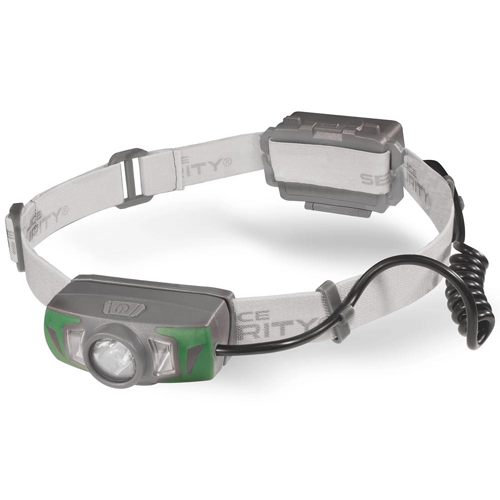 Police Security Flashlights Headlamps LB Marketing Inc DBA Police Security Flashlights Police Security Flashlights Twin Power LED Headlamp 550 Lumens White Grey