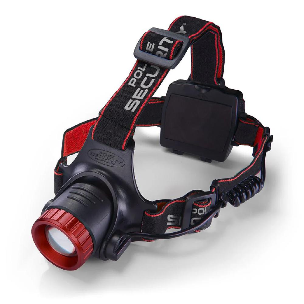 Police Security Flashlights Headlamps LB Marketing Inc DBA Police Security Flashlights Police Security Flashlights Lookout Headlamp 1000 Lumens Black