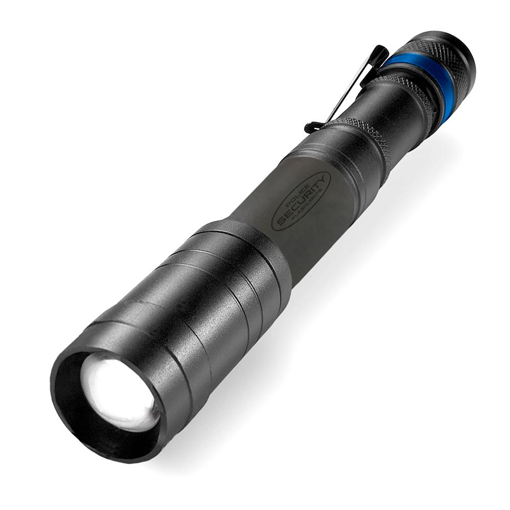 Police Security Flashlights Flashlights|Flashlights &amp; Accessories LB Marketing Inc DBA Police Security Flashlights Police Security Flashlights Sleuth 2.0 Flashlight 300 Lumens Black
