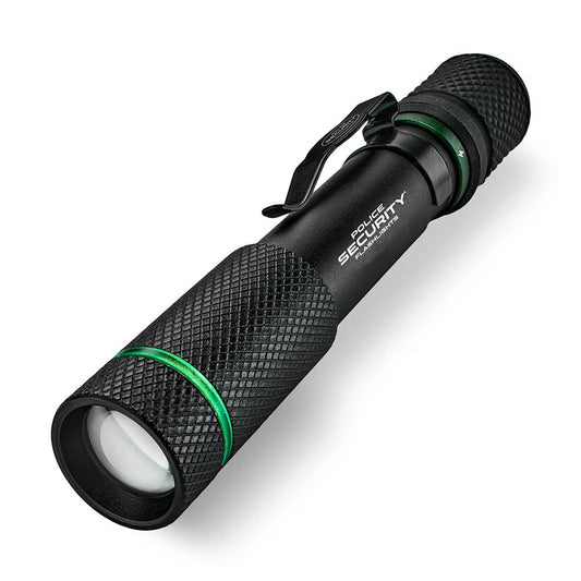 Police Security Flashlights Flashlights|Flashlights &amp; Accessories LB Marketing Inc DBA Police Security Flashlights Police Security Flashlights Aura-RS Rechargeable Penlight Flashlight 260 Lumens Black