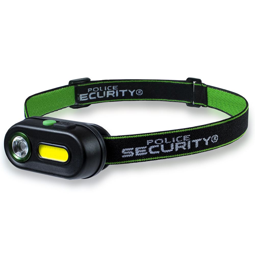 Police Security Flashlights Headlamps LB Marketing Inc DBA Police Security Flashlights Police Security Flashlights Colt-R Rechargeable Headlamp 400 Lumens Black