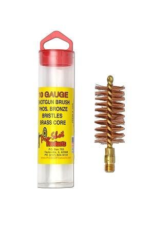 Pro-Shot Products Cleaning Brushes Mops and Swabs Pro-Shot Products Pro-Shot Phosphorus Bronze Bristles/Brass Core Shotgun Bore Brush (5/16-27 Thread) 10 ga