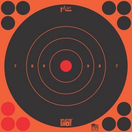 Pro-Shot Products Paper Targets Pro-Shot Products Pro-Shot Splatter Shot 12" Orange Bullseye Target 5/ct