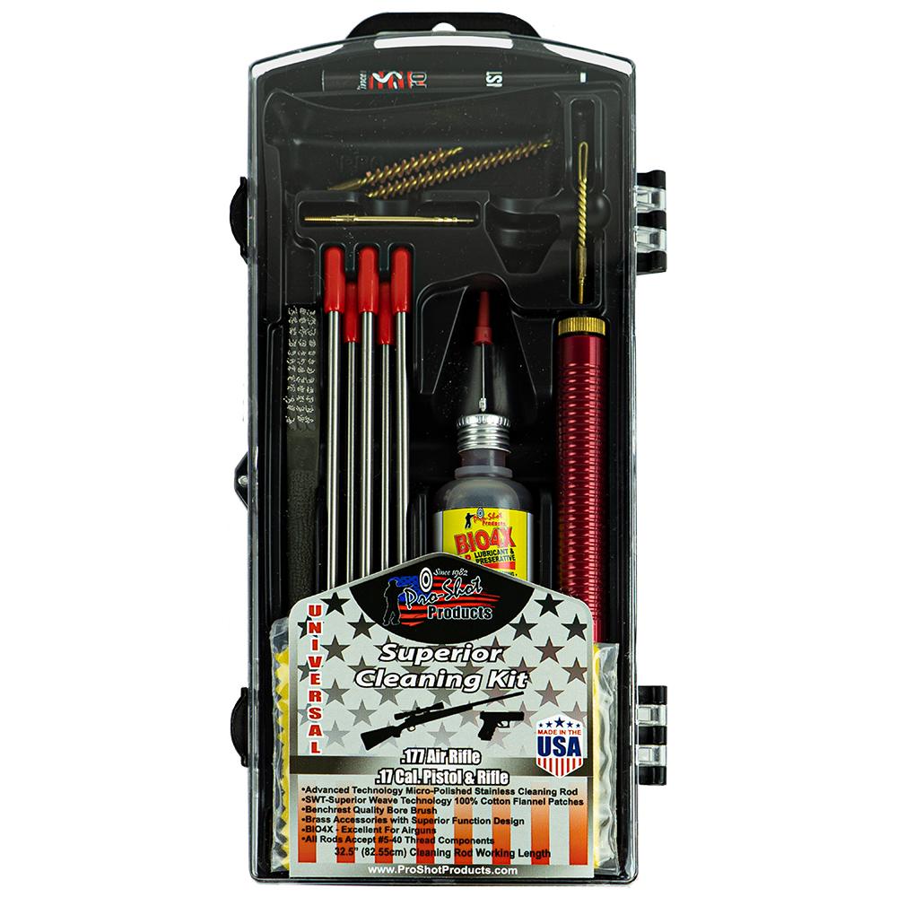 Pro-Shot Products Gun Cleaning Kits Pro-Shot Products Pro-Shot .177 Air Rifle/Pistol and .17 Cal. Multi Section Rod Cleaning Kit