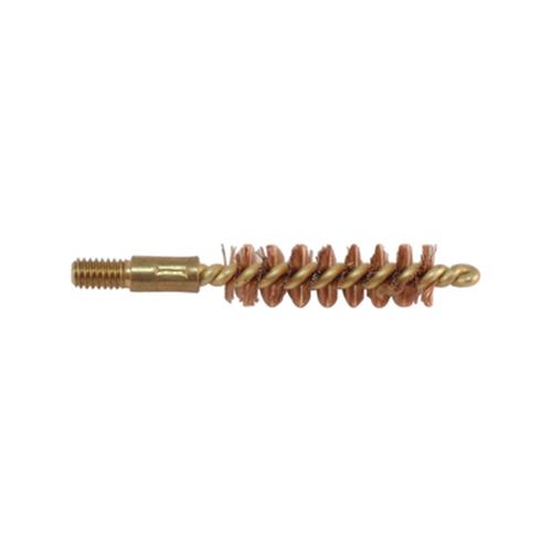 Pro-Shot Products Cleaning Brushes Mops and Swabs Pro-Shot Products Pro-Shot Benchrest Brass Core/Bronze Bristle Pistol Bore Brush (8/32 Thread) .32 cal