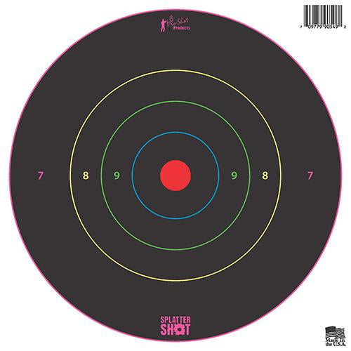 Pro-Shot Products Paper Targets Pro-Shot Products Pro-Shot 8" Bullseye Multi-Color Rings on Heavy Tag Paper 6/ct