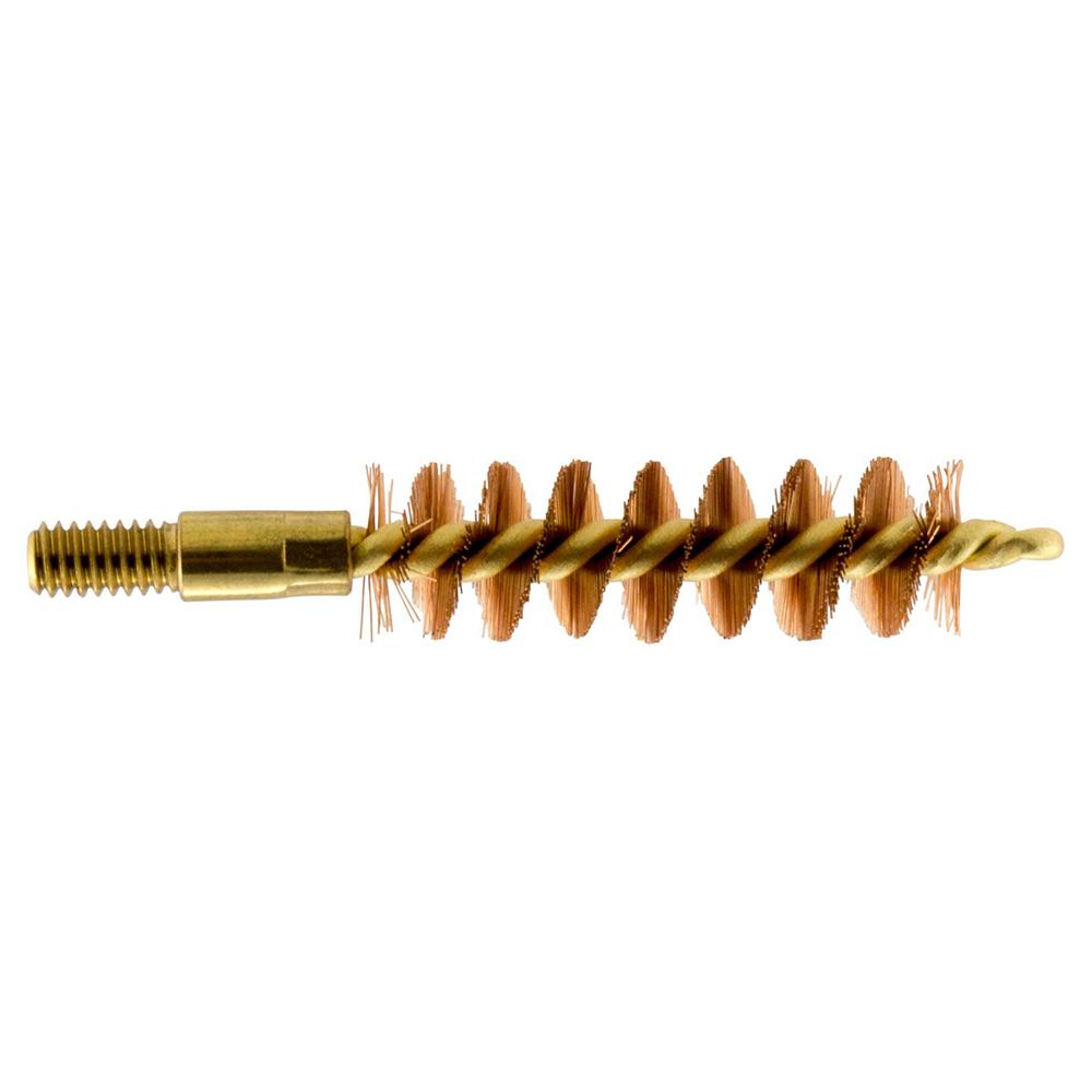 Pro-Shot Products Cleaning Brushes Mops and Swabs Pro-Shot Products Pro-Shot Benchrest Brass Core/Bronze Bristle Pistol Bore Brush (8/32 Thread) 9mm