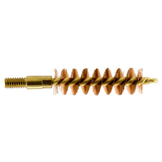 Pro-Shot Products Cleaning Brushes Mops and Swabs Pro-Shot Products Pro-Shot Benchrest Brass Core/Bronze Bristle Pistol Bore Brush (8/32 Thread) 9mm