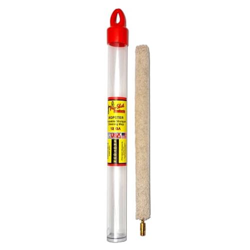 Pro-Shot Products Cleaning Brushes Mops and Swabs Pro-Shot Products Pro-Shot Mopster Long Cotton Mop 12 ga 5/16-27 Thread 10" Length