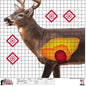 Pro-Shot Products Paper Targets Pro-Shot Products Pro-Shot Whitetail Deer Sight In Target 25" X 25" 5/ct