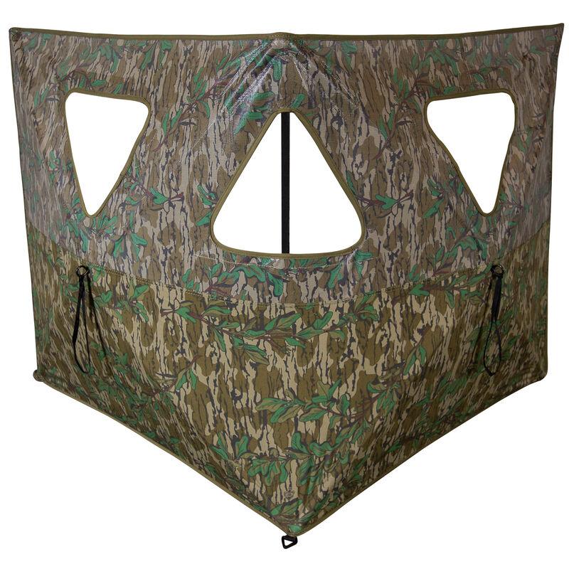 Primos Ground Blinds|Hunting Primos Primos Double Bull Stakeout Blind - Mossy Oak Greenleaf