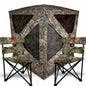 Primos Ground Blinds Primos Primos Double Bull Roughneck Series Ground Blind w 2 Tri Stools SB