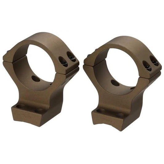 Browning Scope Rings Browning X-Bolt Integrated Scope Mount System Mounts 1" Med Smoke Bronze Cerakote