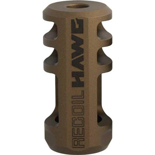 Browning Muzzle Devices Browning Sporter Recoil Hawg Muzzle Brake Smoked Bronze M13x75 and M13x1.25