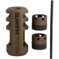 Browning Muzzle Devices Browning Recoil Hawg Std. Muzzle Brake Smoked Bronze 5/8x24 and 1/2x28