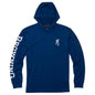 Browning Hoodies &amp; Sweatshirts Browning Hooded Long Sleeve Sun Shirt Navy M