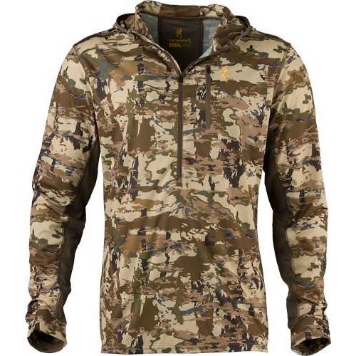 Browning Long Sleeve Shirts Browning Early Season Hooded Long Sleeve Shirt Auric Camo XL