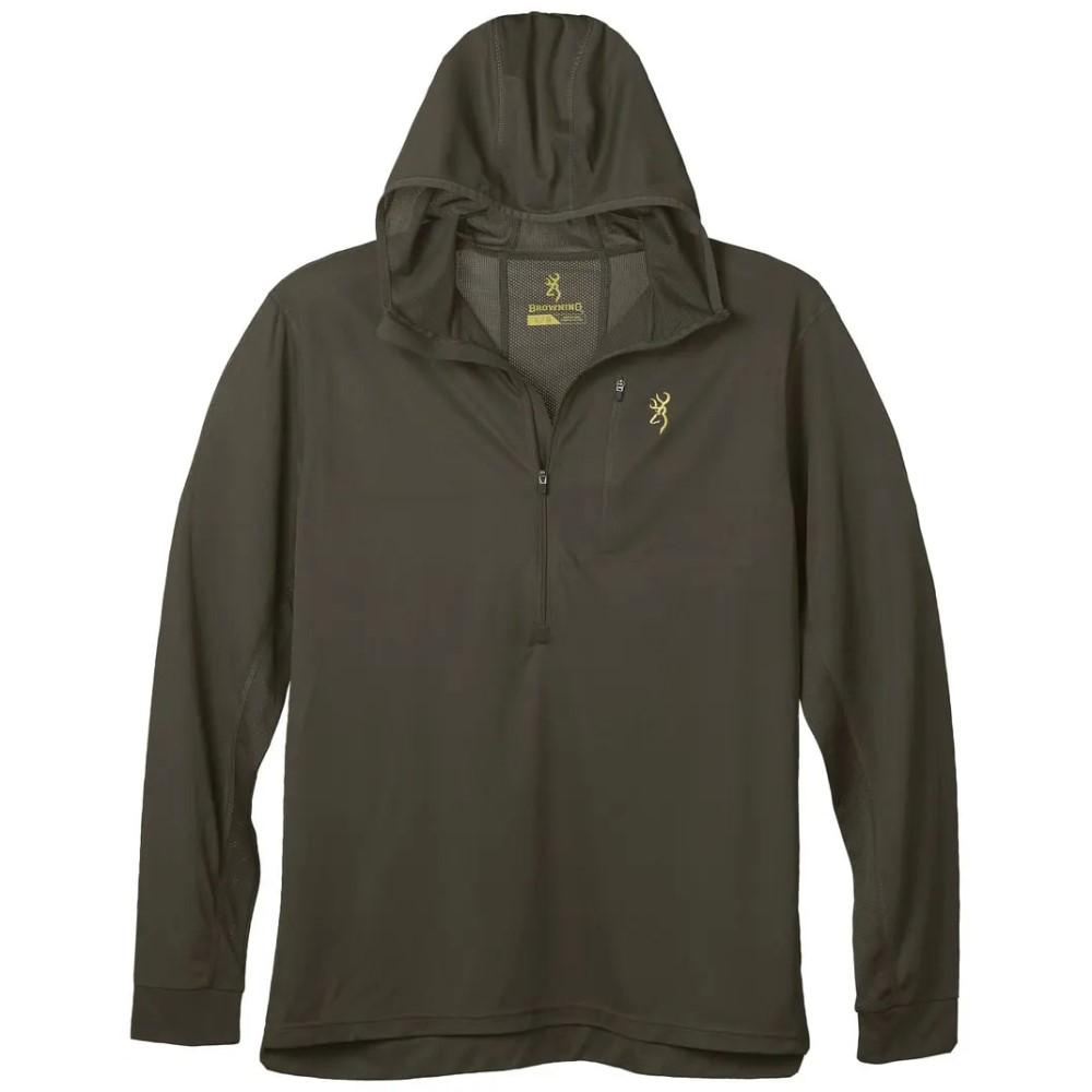 Browning Hoodies &amp; Sweatshirts|Long Sleeve Shirts Browning Early Season Hooded Shirt Major Brown L