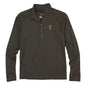 Browning Hoodies &amp; Sweatshirts|Long Sleeve Shirts Browning Merino 1/4 Zip Shirt Major Brown S