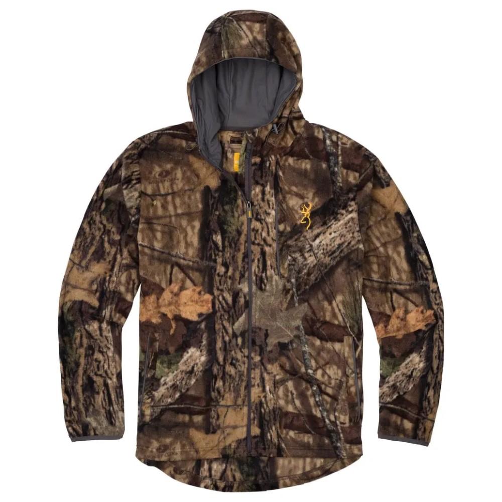 Browning Jackets Coats &amp; Parkas Browning Wasatch Fleece Jacket Mossy Oak Shadow Grass Habitat L