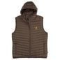 Browning Vests|Rain Gear Browning Packable Puffer Hooded Vest Major Brown M