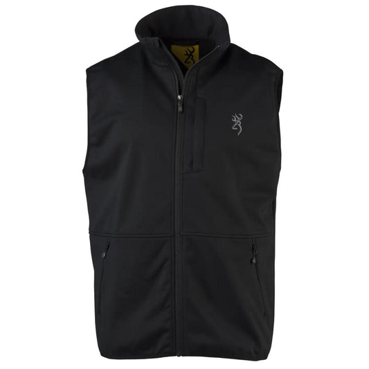 Browning Vests|Rain Gear Browning Softshell Vest Black L