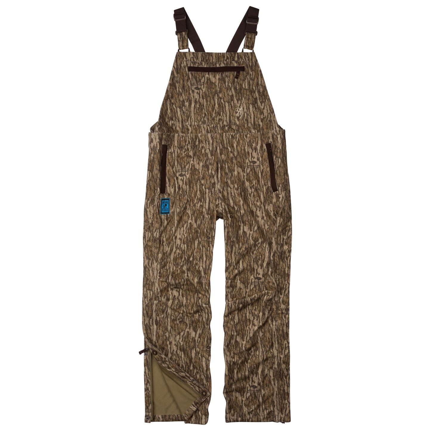 Browning Bibs &amp; Coveralls Browning HYDROFLEECE BIB MOBL 2XL