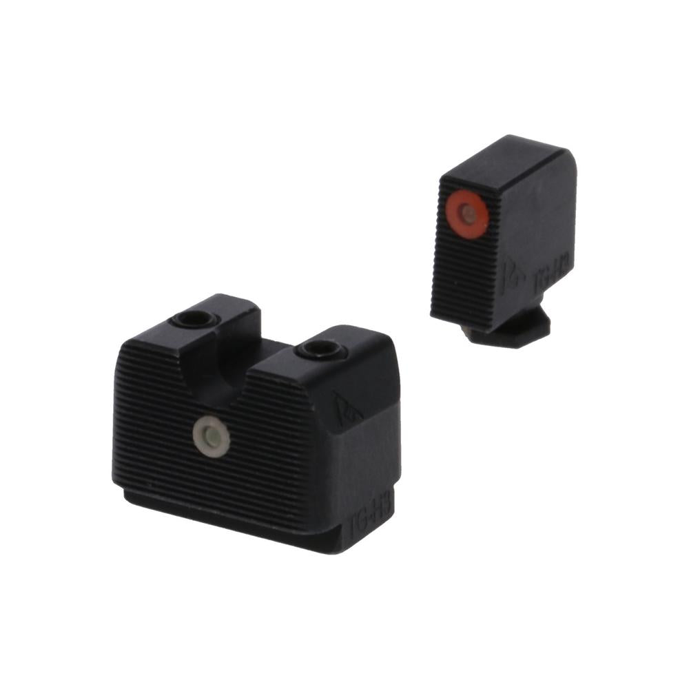 Rival Arms Optics|Night Sights Rival Arms Rival Arms Inline Tritium Night Sights Orange for Glock MOS Double Stack Models