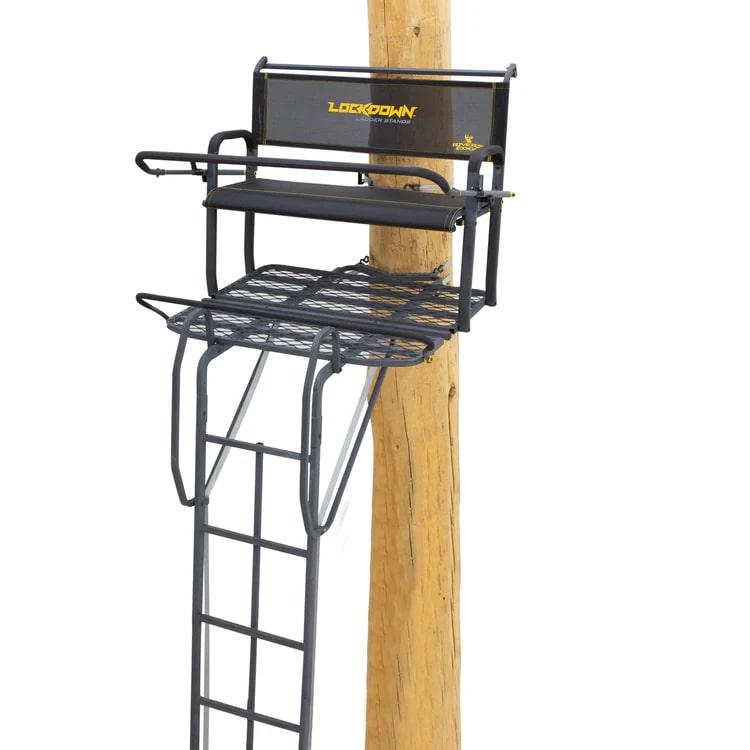 Ardisam (River's Edge/ Barronett Blinds) Ladder Treestands Ardisam (River's Edge/ Barronett Blinds) River's Edge Lockdown Ladder Treestand 2-Man 21 ft