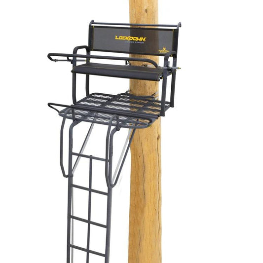 Ardisam (River's Edge/ Barronett Blinds) Ladder Treestands Ardisam (River's Edge/ Barronett Blinds) River's Edge Lockdown Ladder Treestand 2-Man 21 ft