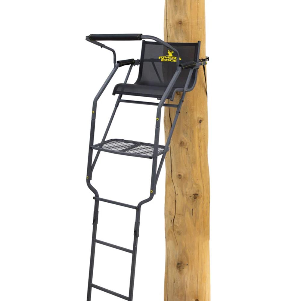 Ardisam (River's Edge/ Barronett Blinds) Ladder Treestands Ardisam (River's Edge/ Barronett Blinds) River's Edge Relax Wide Ladder Stand
