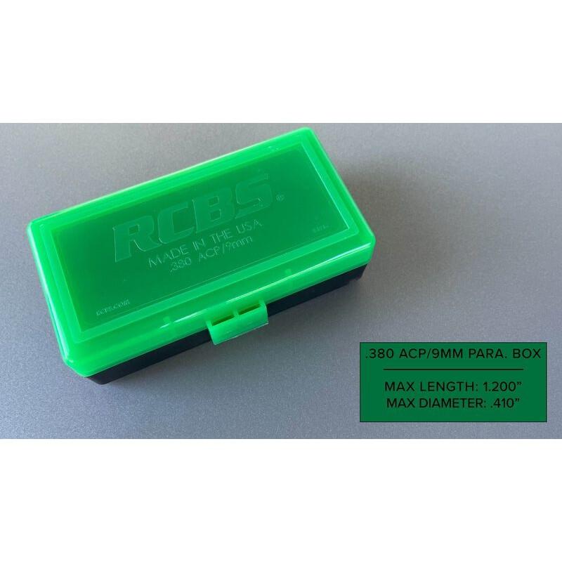 RCBS Shooting|Ammo Boxes RCBS RCBS Impact Resistant Ammo Box .380 ACP
