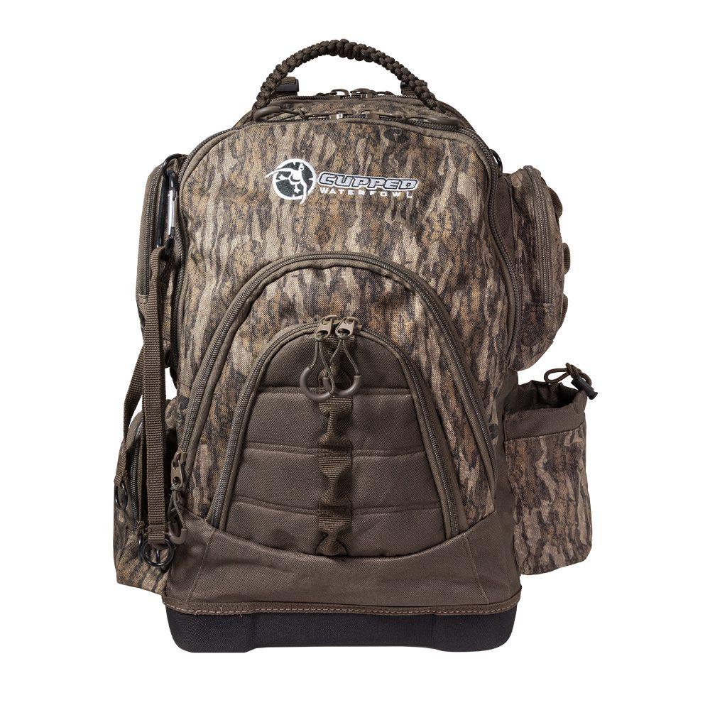 Rock Ridge Outdoors Backpacks Rock Ridge Outdoors Cupped Waterfowl Hunting Backpack Mossy Oak Bottomland