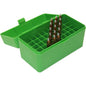 MTM Ammo Boxes MTM Case-Gard R-50 Series Rifle Ammo Box 50/ct Capacity Green