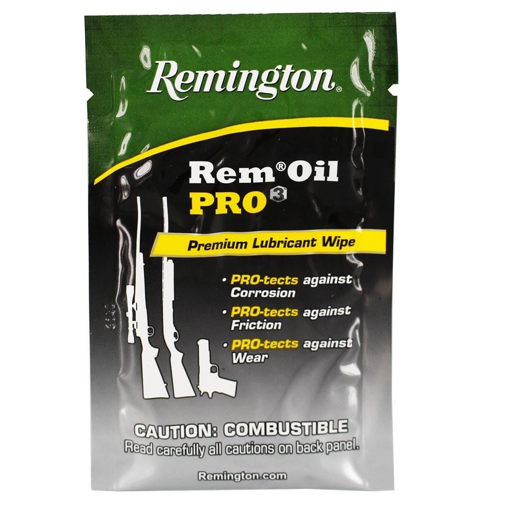 Remington Cloths &amp; Wipes Remington  Remington Pro3 Premium Lubricant & Protectant-Individual Wipes 1/ct