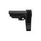 SB Tactical Chassis &amp; Stocks SB Tactical SB Tactical SBA3 5-Position Adjustable Stock for AR-15 Platforms- Black
