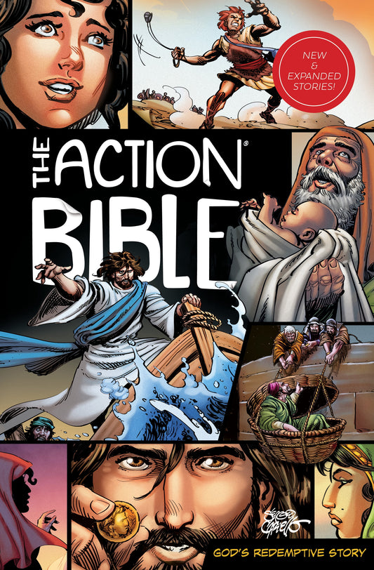 SERGIO CARIELLO: the Action Bible: God'S Redemptive Story (Revised Edition) (Hardcover)