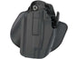 Safariland Gun Holsters Safariland SAFARILAND 578 7TS GLS PROFIT WIDE FRAME STD PADDLE & BELT PLN STX BLK Right Hand