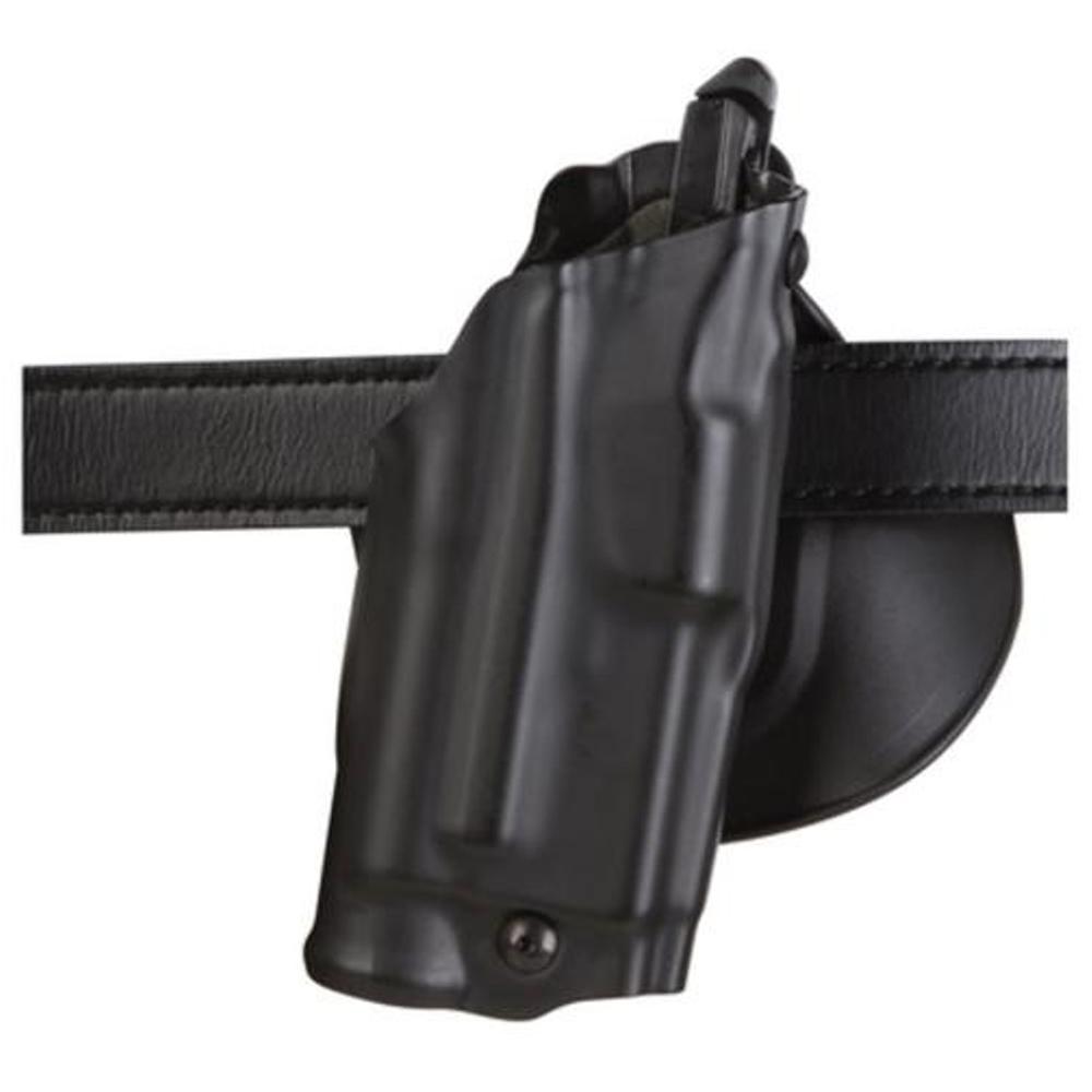 Safariland Gun Holsters Safariland Safariland 6378 ALS PADDLE & BELT SLIDE HOLSTER FOR GLOCK 17 22 With IT M3 LIGHT PLN BLK Right Hand