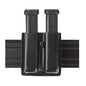 Safariland Magazine Holsters Safariland Safariland Slimline Open Top Double Magazine Pouch Size 5 for Glock 17/22 Black