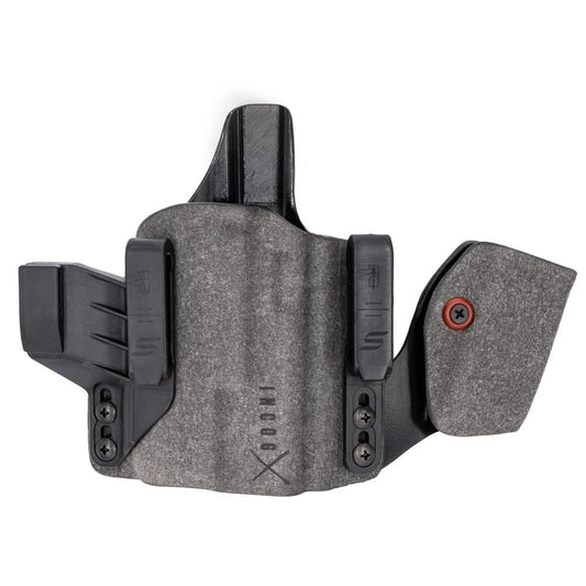 Safariland Gun Holsters Safariland Safariland IncogX IWB Holster for Glock 17/19 Black and Grey Right Hand with Mag Caddy