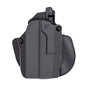 Safariland Gun Holsters Safariland Safariland Solis ALS Concealment OWB Holster for Glock 19/19x/45 MOS RDS TLR-7 Sub Black Right Hand