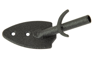 SKULL HOOKER FLUSH WALL MOUNT BLK