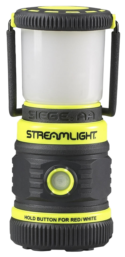 Streamlight Lanterns Streamlight Streamlight Siege AA Ultra-Compact Alkaline Hand Lantern Yellow with Magnetic Base