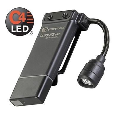 Streamlight Flashlights|Flashlights &amp; Accessories Streamlight Streamlight Clipmate Rechargeable USB Light White/Red Clip-On LED Light
